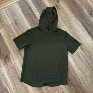 Hardkour Performance - OCR Never Stops Hooded Tee - Olive - Large - Used